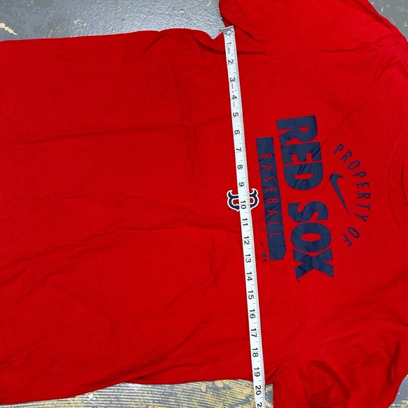 Nike Boston Red Sox Shirt N199-620 Medium Red MLB Baseball - Picture 5 of 8